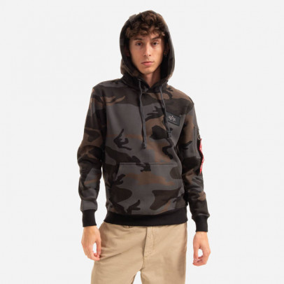 Bluza Alpha Industries Basic Print Hoody Camo 178318C 125