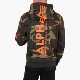 Bluza Alpha Industries Basic Print Hoody Camo 178318C 408