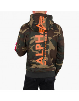 Bluza Alpha Industries Basic Print Hoody Camo 178318C 408