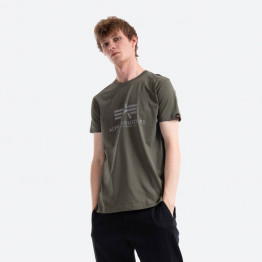 Koszulka męska Alpha Industries Basic T-Shirt Reflective Print 100501RP 142