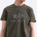 Koszulka męska Alpha Industries Basic T-Shirt Reflective Print 100501RP 142