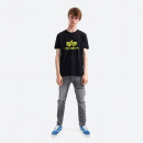 Koszulka Alpha Industries Basic T-Shirt Neon Print 100501NP 478