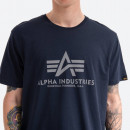 Koszulka męska Alpha Industries Basic T-Shirt Reflective Print 100501RP 07