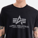 Koszulka męska Alpha Industries Basic T-Shirt Reflective Print 100501RP 03