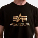 Koszulka męska Alpha Industries Basic T-Shirt Foll Print 100501FP 583