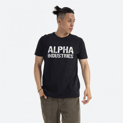 Koszulka Alpha Industries Camo Print Tee 156513 595