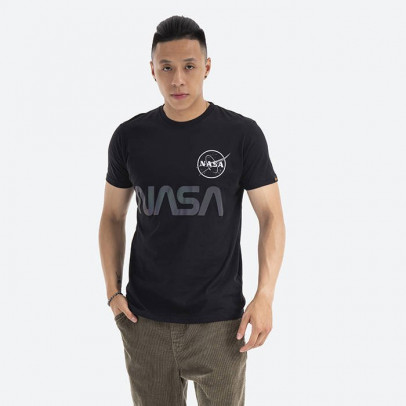 Koszulka Alpha Industries Nasa Rainbow Reflective Tee 178501RR 03