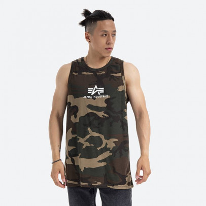 Koszulka Alpha Industries Basic Tank Camo 126566C 408