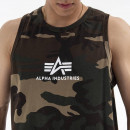 Koszulka Alpha Industries Basic Tank Camo 126566C 408