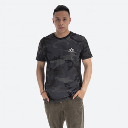 Koszulka Alpha Industries Basic T Small Logo Camo 188505C 125