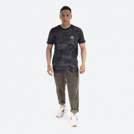 Koszulka Alpha Industries Basic T Small Logo Camo 188505C 125