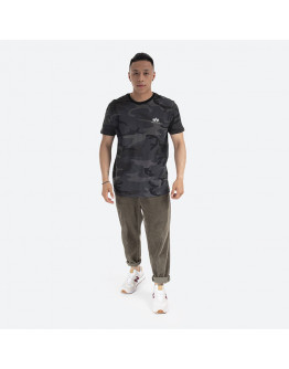 Koszulka Alpha Industries Basic T Small Logo Camo 188505C 125