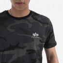 Koszulka Alpha Industries Basic T Small Logo Camo 188505C 125