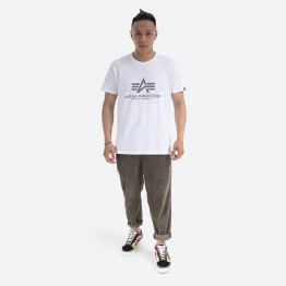 Koszulka Alpha Industries Basic T-Shirt Reflective Print 100501RP 09