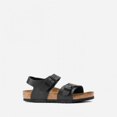 Sandały dziecięce Birkenstock New York Kids BF Black 0187603