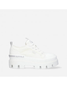 Buty damskie sneakersy Buffalo Raven LO Vegan 1630642-WHT