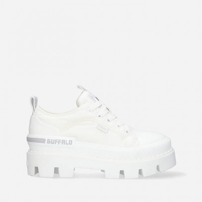 Buty damskie sneakersy Buffalo Raven LO Vegan 1630642-WHT