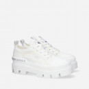 Buty damskie sneakersy Buffalo Raven LO Vegan 1630642-WHT