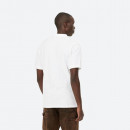 Koszulka męska Carhartt WIP S/S Chase Pique Polo I023807 WHITE/GOLD