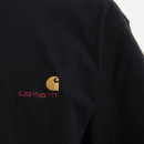 Koszulka męska Carhartt WIP S/S American Script T-Shirt I029956 BLACK