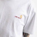 Koszulka Carhartt WIP S/S American Script T-Shirt I029956 ASH HEATHER