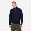 Bluza męska Carhartt WIP Chase Neck Zip Sweat I027038 DARK NAVY/GOLD