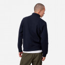 Bluza męska Carhartt WIP Chase Neck Zip Sweat I027038 DARK NAVY/GOLD