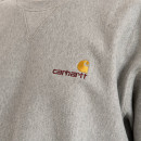 Bluza męska Carhartt WIP American Script Sweat I025475 GREY HEATHER