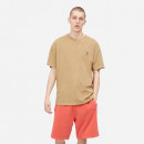 Koszulka męska Carhartt WIP S/S Nelson T-Shirt I029949 DUSTY H BROWN