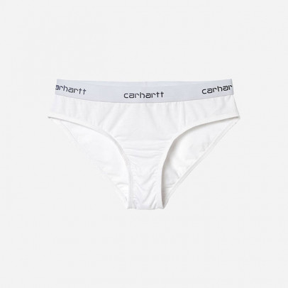 Figi damskie Carhartt WIP W' Script Brief I030605 WHITE