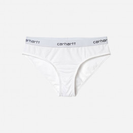 Figi damskie Carhartt WIP W' Script Brief I030605 WHITE