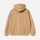 Bluza męska Carhartt WIP Hooded Nelson Sweat I029963 DUSTY H BROWN