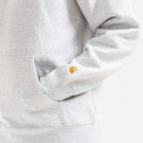 Bluza męska Carhartt WIP Chase Neck Zip Sweat I027038 ASH HEATHER/GOLD