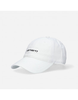 Carhartt WIP Canvas Script Cap I028876 WHITE/BLACK