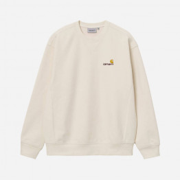 Bluza męska Carhartt WIP American Script Sweatshirt I025475 NATURAL