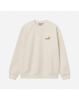 Bluza męska Carhartt WIP American Script Sweatshirt I025475 NATURAL