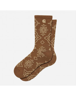 Skarpety Carhartt WIP Verse Socks I030636 VERSE JACQUARD/HAMILTON BROWN