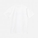 Koszulka męska Carhartt WIP S/S University T-Shirt I028990 WHITE/BLACK