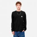 Koszulka męska Carhartt WIP Longsleeve Pocket T-Shirt I030437 BLACK