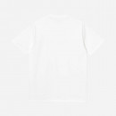 Koszulka męska Carhartt WIP S/S University Script T-Shirt I028991 WHITE/BLACK