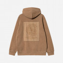 Bluza męska Carhartt WIP Hooded Verse Patch Sweat I030639 HAMILTON BROWN