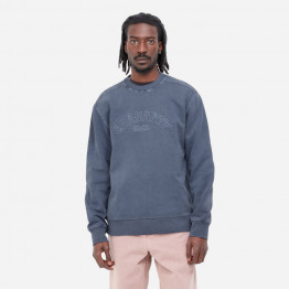 Bluza męska Carhartt WIP Verse Script Sweat I030640 STORM BLUE