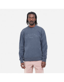 Bluza męska Carhartt WIP Verse Script Sweat I030640 STORM BLUE