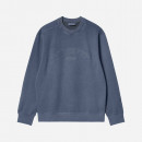 Bluza męska Carhartt WIP Verse Script Sweat I030640 STORM BLUE