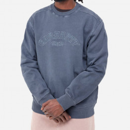 Bluza męska Carhartt WIP Verse Script Sweat I030640 STORM BLUE