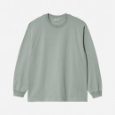 Koszulka męska Carhartt WIP Longsleeve Marfa T-Shirt I030670 MISTY SAGE