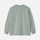 Koszulka męska Carhartt WIP Longsleeve Marfa T-Shirt I030670 MISTY SAGE