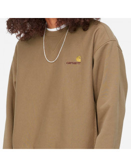 Bluza męska Carhartt WIP American Script Sweat I025475 BUFFALO