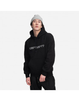 Bluza męska Carhartt WIP Hooded Elzy Sweat I031410 BLACK/WAX