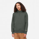 Bluza męska Carhartt WIP Chase Neck Zip Sweat I027038 JURA/GOLD